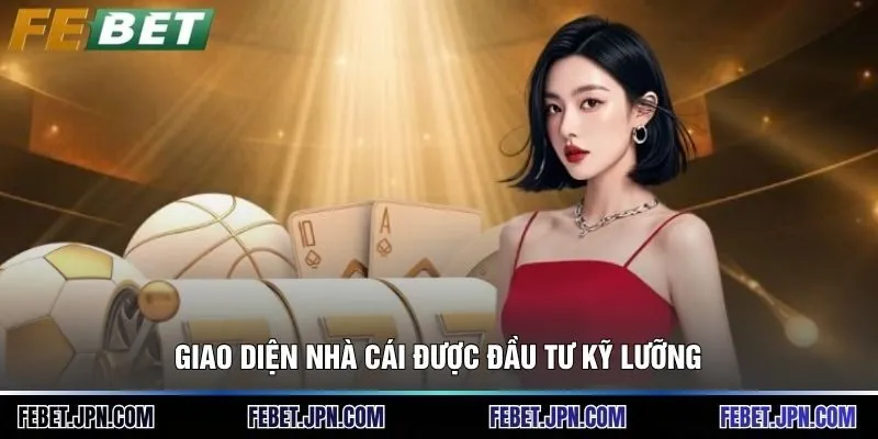 Giao diện nhà cái được đầu tư kỹ lưỡng